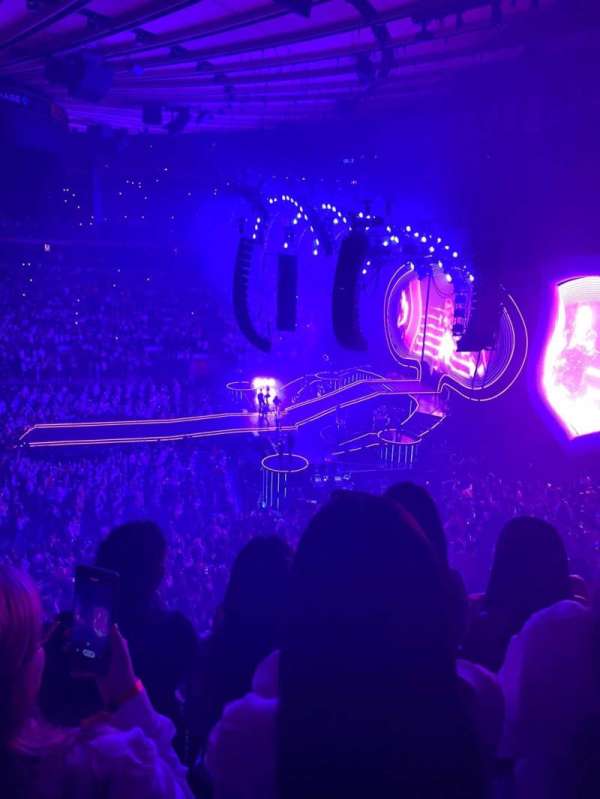 Madison Square Garden, section: 212, row: 3, seat: 11