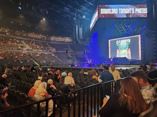 Michelob Ultra Arena, section: 119, row: B, seat: 10