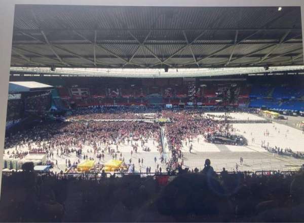 Ernst Happel Stadion, section: G, row: 9, seat: 145