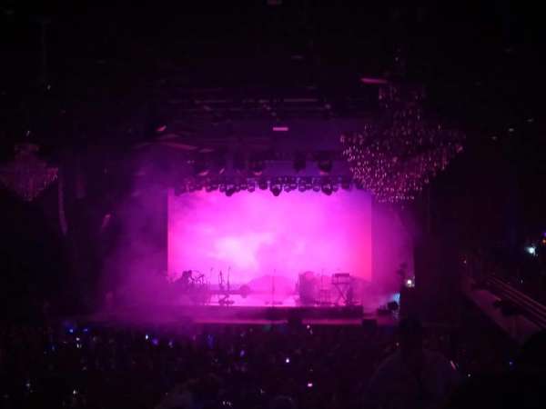 Coca-Cola Roxy, section: 201, row: F, seat: 12
