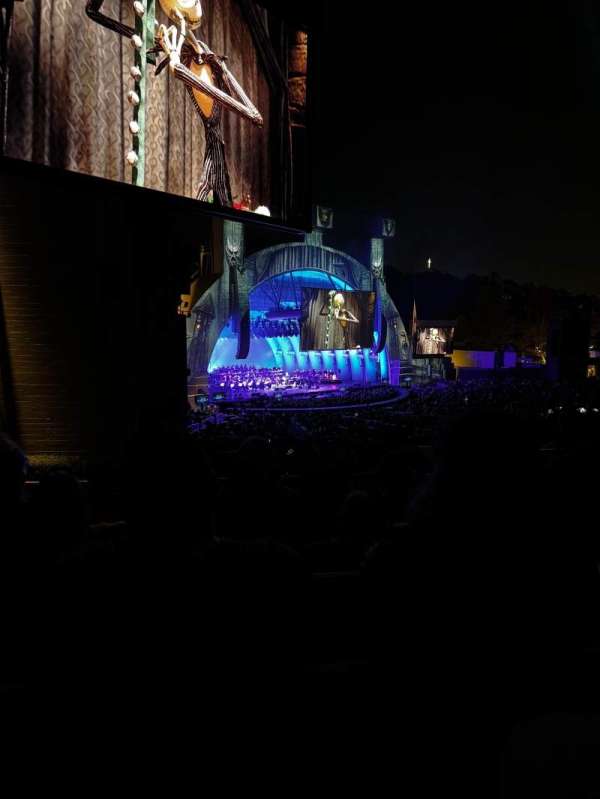 Hollywood Bowl, section: K3, row: 7, seat: 27