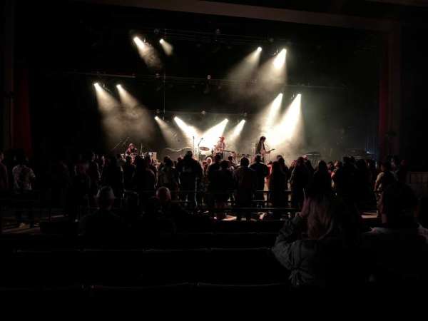 The Greek Theatre, section: A Center, row: F, seat: 117