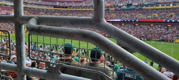 Northwest Stadium, section: 218, row: 1, seat: 18