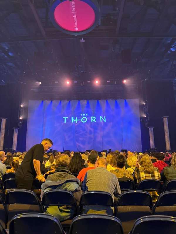 Santander Arena, section: Floor 2, row: QQ, seat: 5