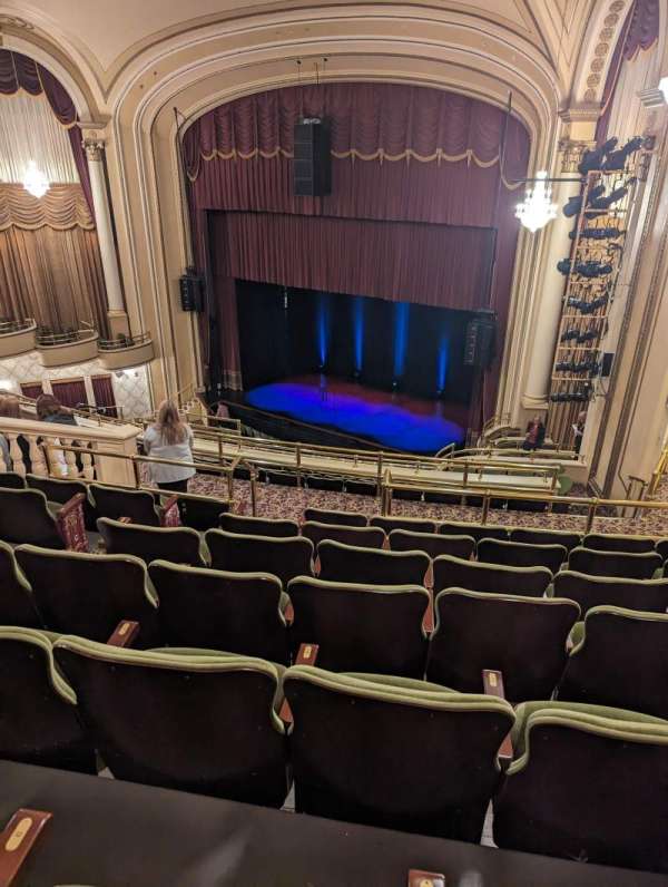 Hanover Theatre, section: Balcony right, row: H, seat: 11