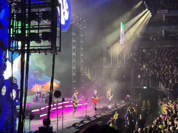 The O2, London, section: 101, row: H, seat: 20