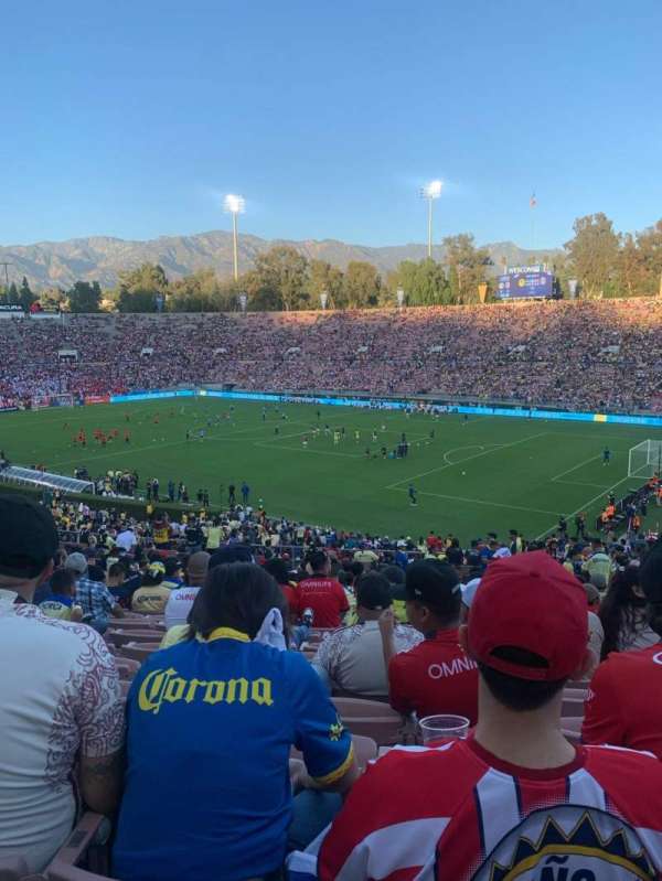 Rose Bowl, section: 22-L, row: 53, seat: 6