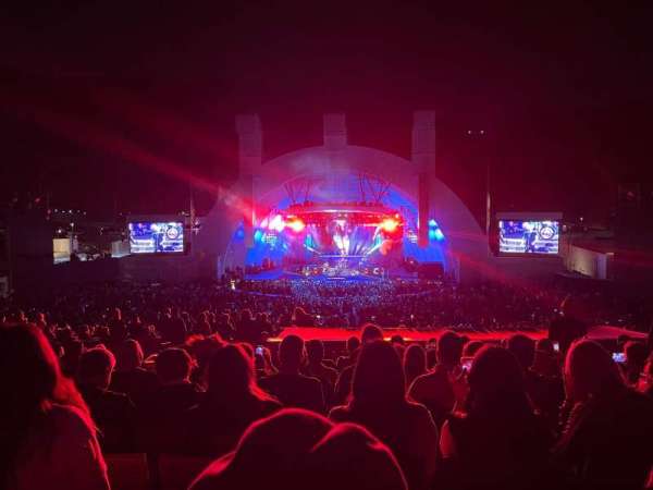 Hollywood Bowl, section: G1, row: 13, seat: 25