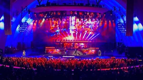 Hollywood Bowl, section: G1, row: 13, seat: 25