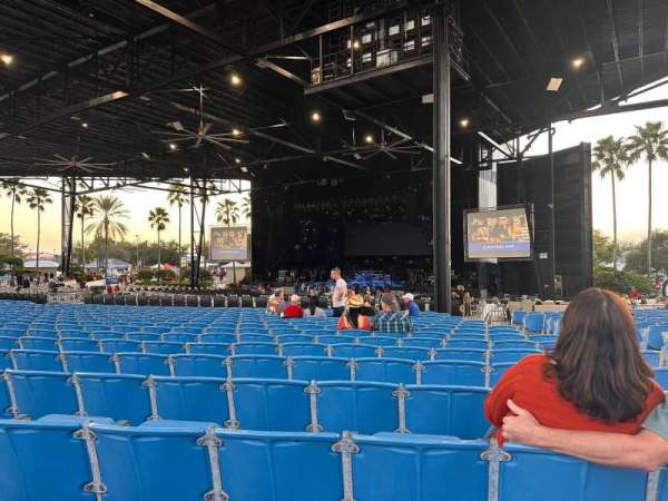 iThink Financial Amphitheatre, section: 5, row: CC, seat: 37