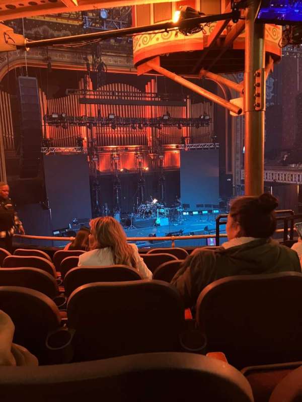 The Tabernacle, section: 204, row: F, seat: 3