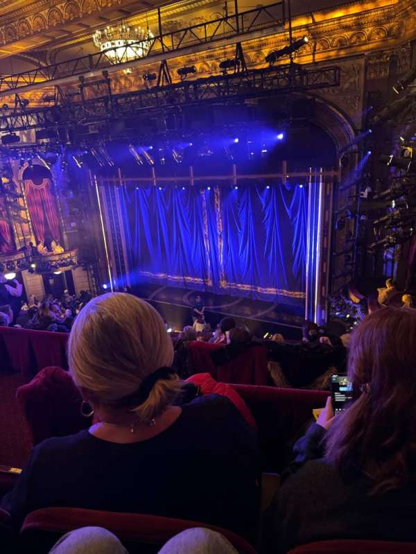 Lena Horne Theatre, section: Rear Mezzanine R, row: F, seat: 6