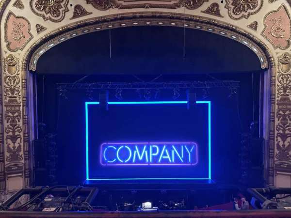Cadillac Palace Theater, section: Loge C, row: A, seat: 315/316