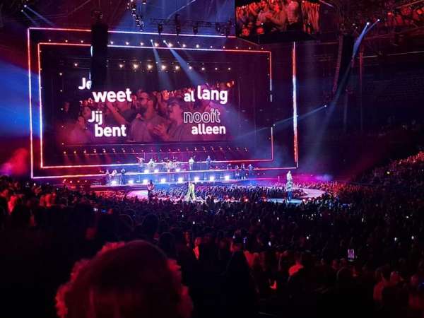 AFAS Dome, section: 141, row: 22, seat: 6