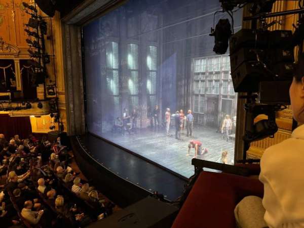 Neil Simon Theatre, section: Box R, row: E, seat: 4