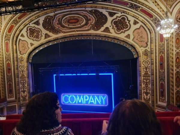 Cadillac Palace Theater, section: Balcony RC, row: E, seat: 326
