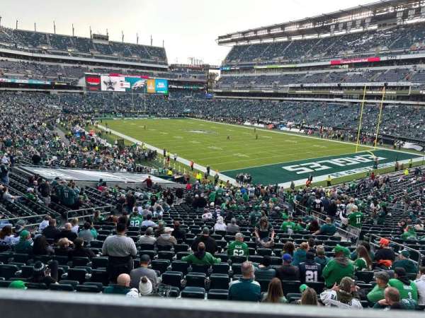 Lincoln Financial Field, section: NE Terrace 1, row: 1, seat: 40