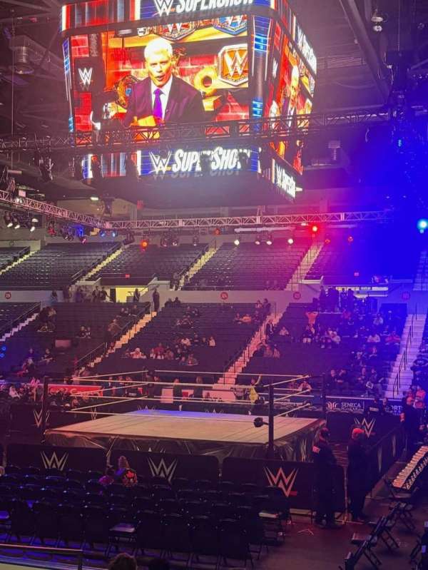 Blue Cross Arena, section: 108, row: K, seat: 9