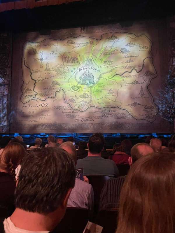 Academy of Music, section: Parquet Center, row: A, seat: 104