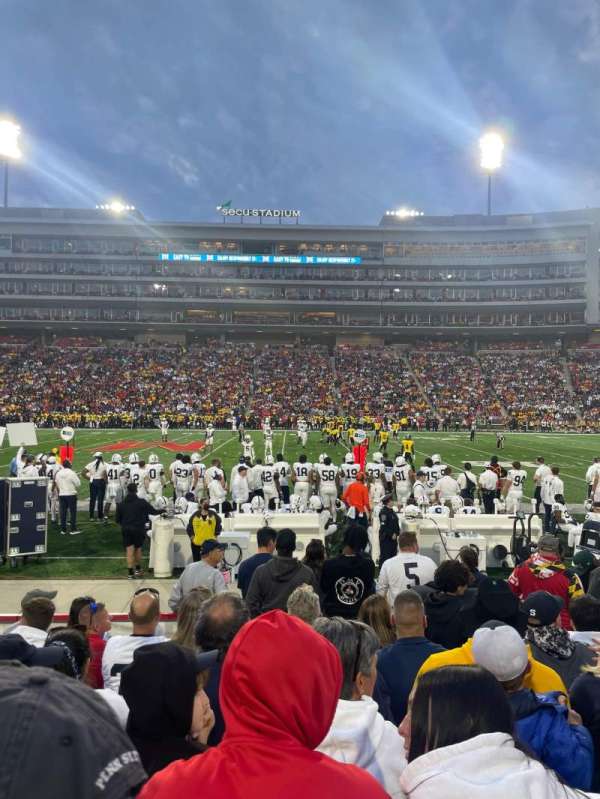 SECU Stadium, section: 6, row: K, seat: 14