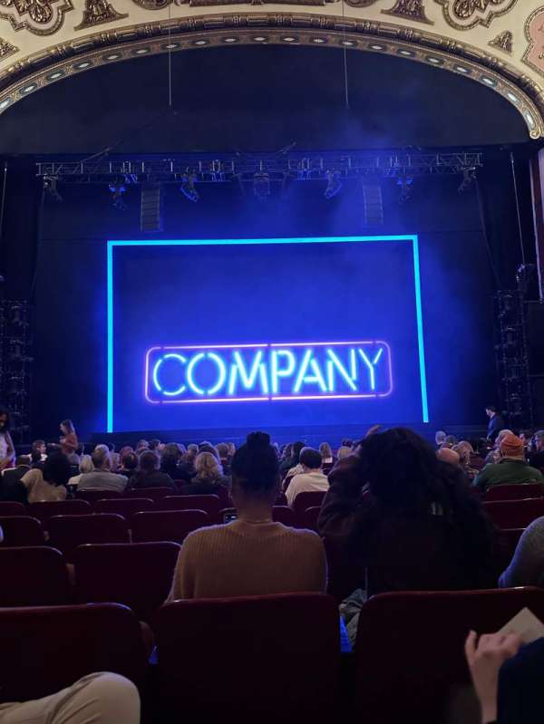 Cadillac Palace Theater, section: Orchestra C, row: M, seat: 109