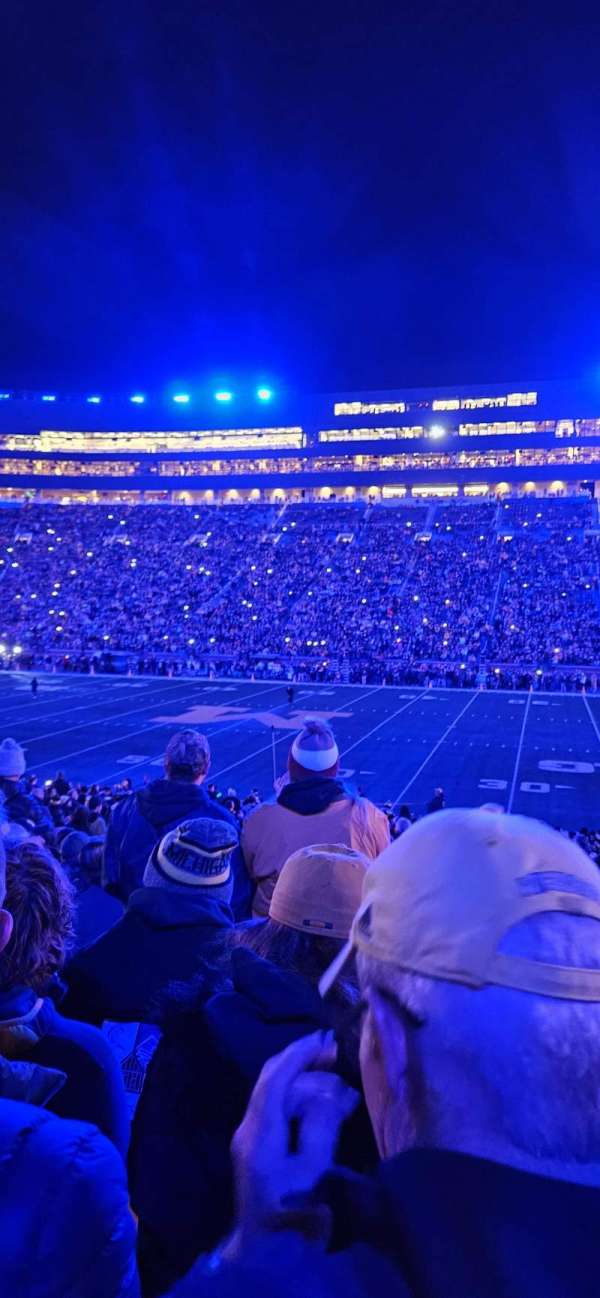 Michigan Stadium, section: 44, row: 35, seat: 25