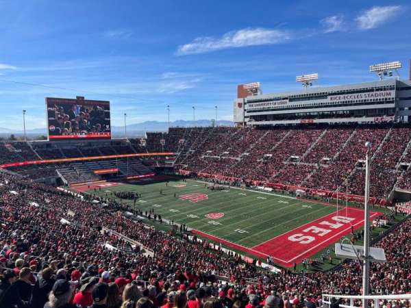 Rice-Eccles Stadium, section: E30, row: 59, seat: 18
