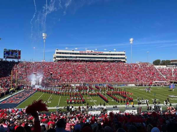 Vaught-Hemingway Stadium, section: Q, row: 41, seat: 13