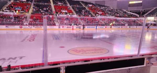 Bojangles' Coliseum, section: 122, row: C, seat: 6