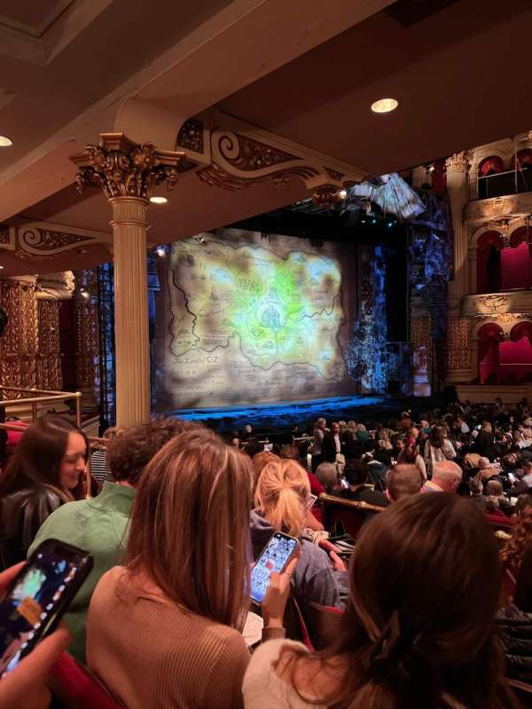 Academy of Music, section: Parquet Circle H, row: W, seat: 45 and 47