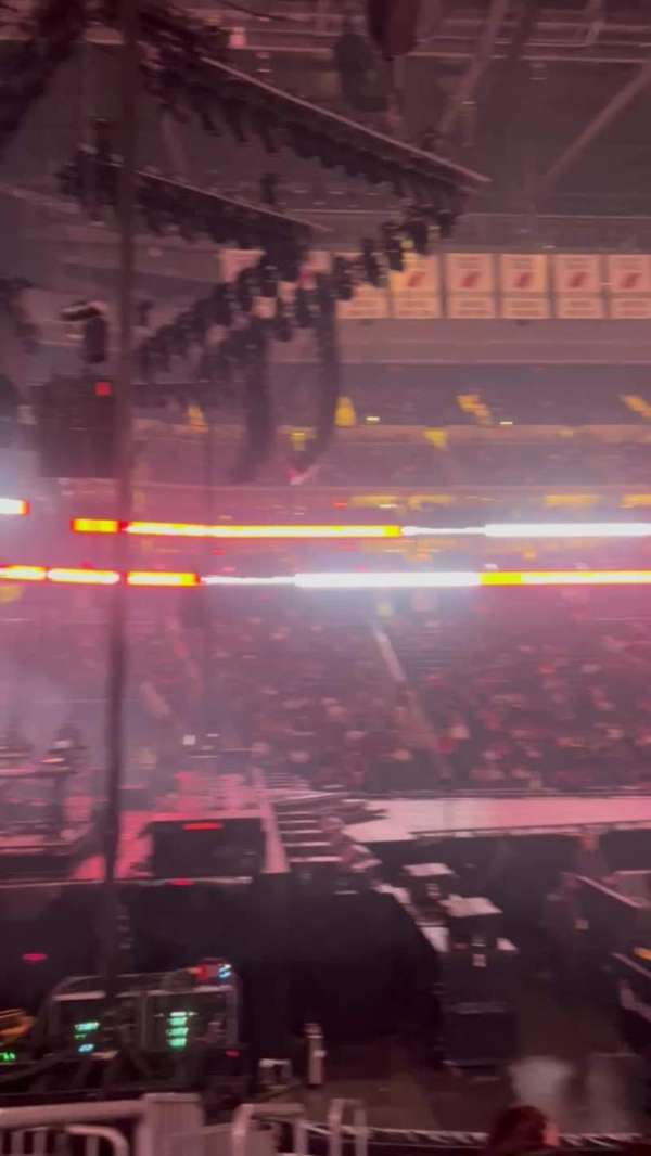 Prudential Center, section: 17, row: 8, seat: 12
