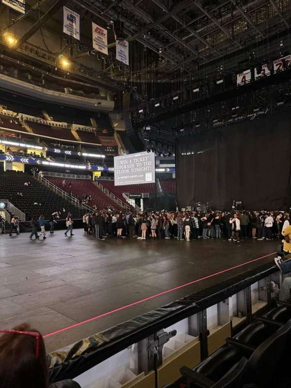 Prudential Center, section: 8, row: 2, seat: 18