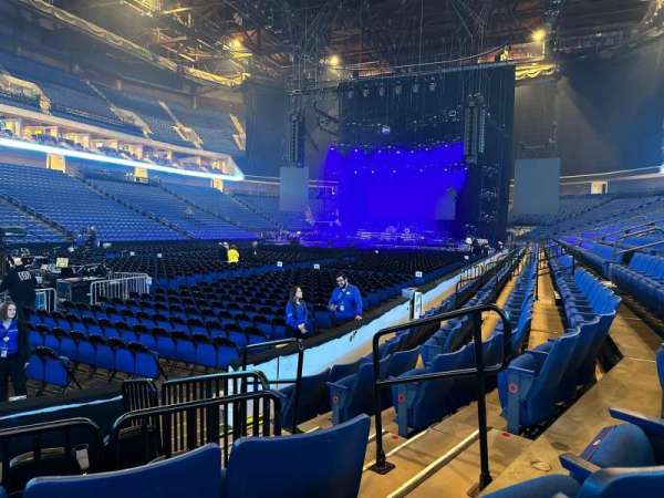 BOK Center, section: 107, row: F, seat: 4