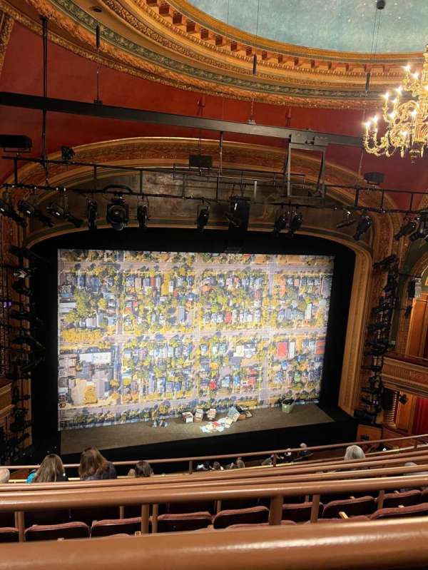 Todd Haimes Theatre, section: Mezzanine, row: F, seat: 124