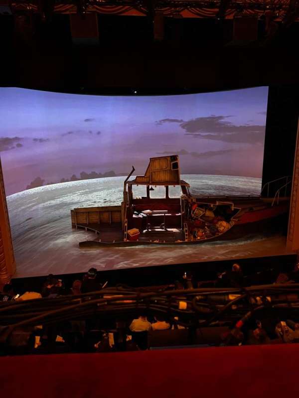 John Golden Theatre, section: Front Mezzanine L, row: A, seat: 105
