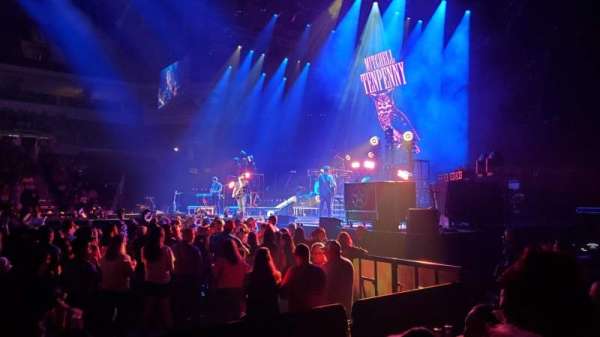 denny sanford premier center, section: 102, row: C, seat: 10