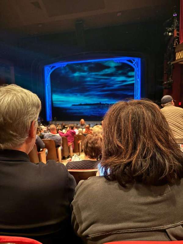 Paper Mill Playhouse, section: Orchestra R, row: U, seat: 4