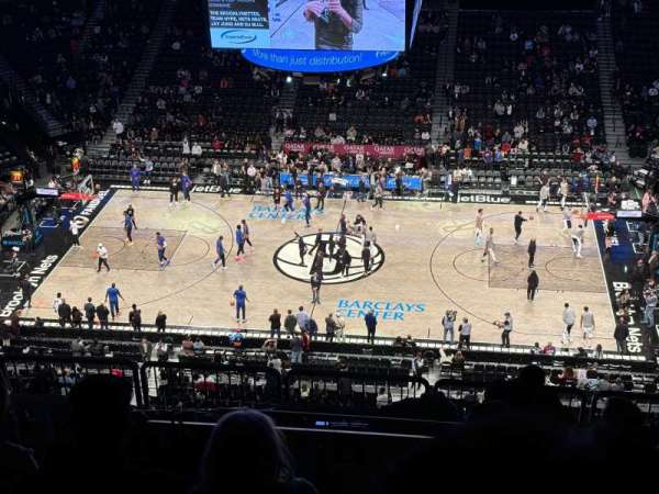 Barclays Center, section: 223, row: 10, seat: 12