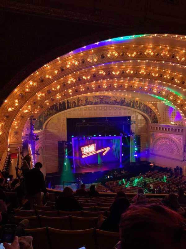 Auditorium Theatre, section: Middle Balcony LS, row: K, seat: 601
