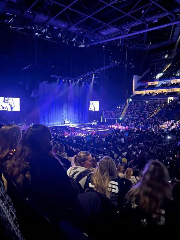 The O2, London, section: 103, row: S, seat: 92