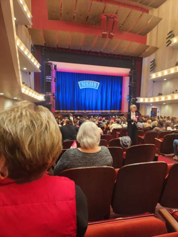 The Whiting Auditorium, section: Orc Left, row: AA, seat: 7