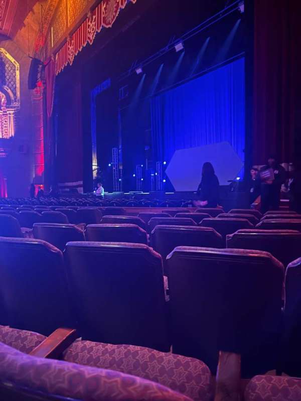 Fox Theatre, Atlanta, section: Orchestra r, row: H, seat: 10