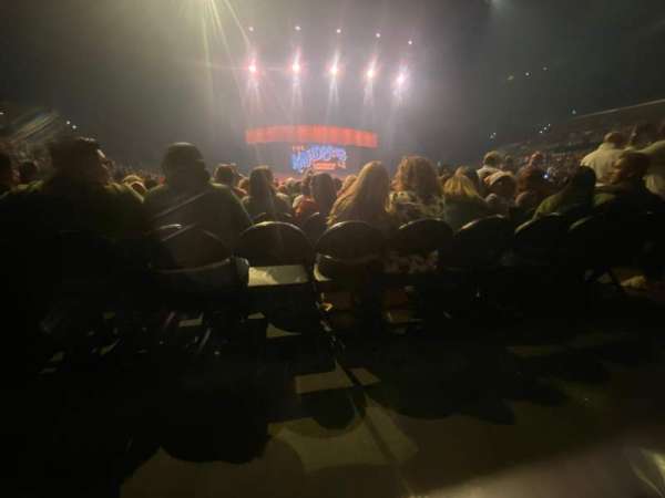 Crypto.com Arena, section: Floor 3, row: 1, seat: 7