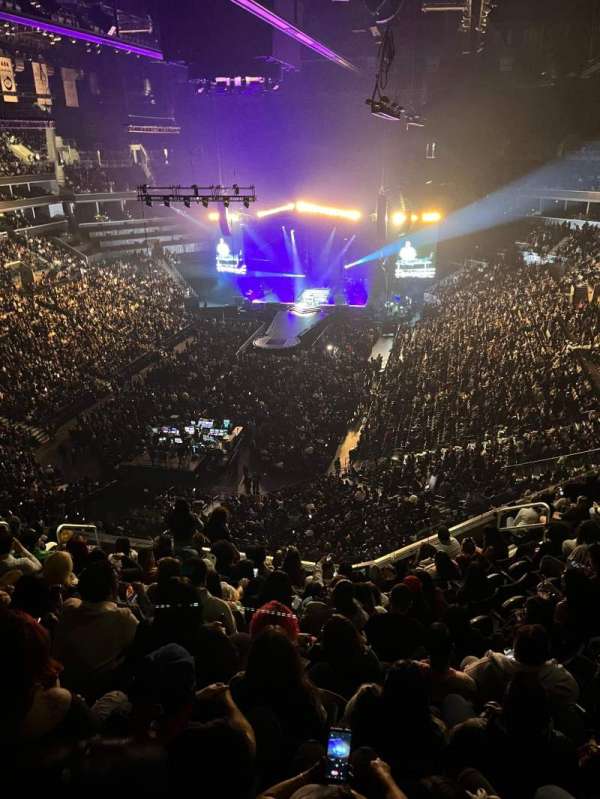 Barclays Center, section: 214, row: 10, seat: 12