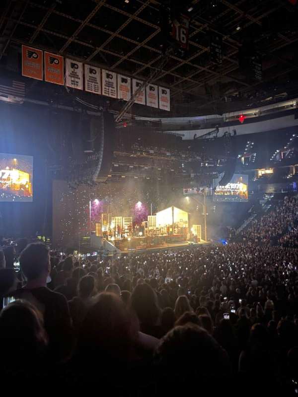 Xfinity Mobile Arena, section: 102, row: 16, seat: 9