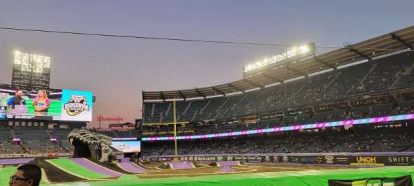 Angel Stadium, section: 110, row: P, seat: 1