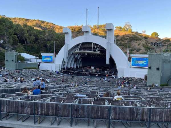 Hollywood Bowl, section: F1, row: 1, seat: 1