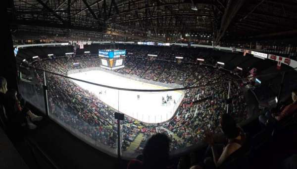 Heritage Bank Center, section: Super, row: 1, seat: 21