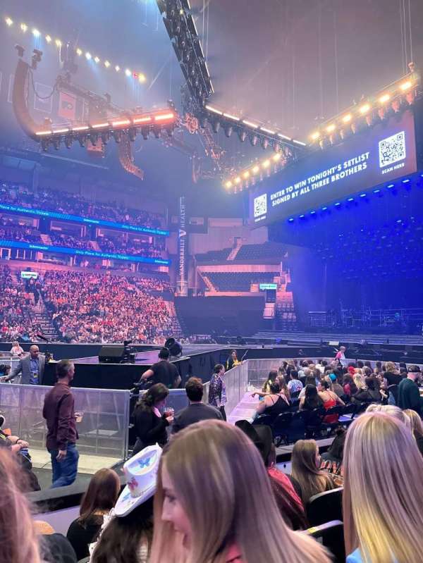 Bridgestone Arena, section: 106, row: DD, seat: 11