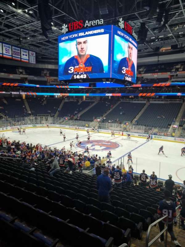 ubs arena, section: 102, row: 23, seat: 33